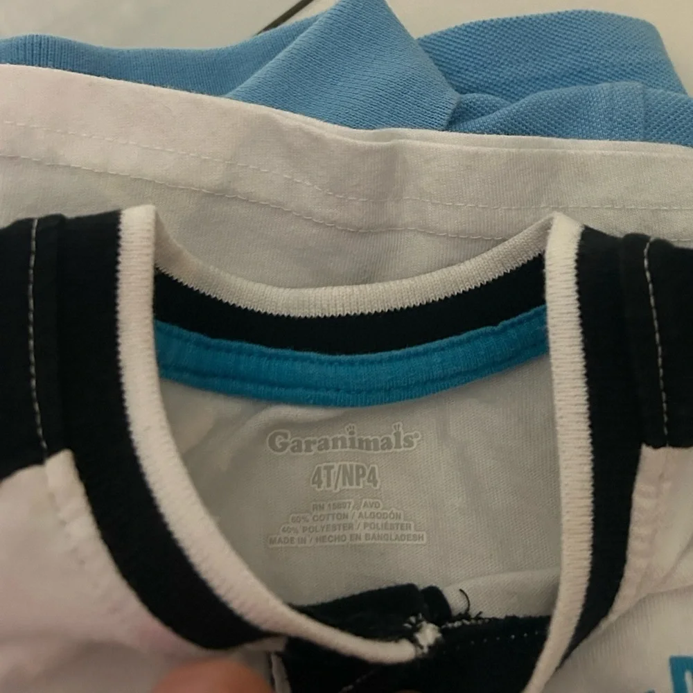Boys 3T & 4T Lot of Shirts Nike- Blue and Black Granimals